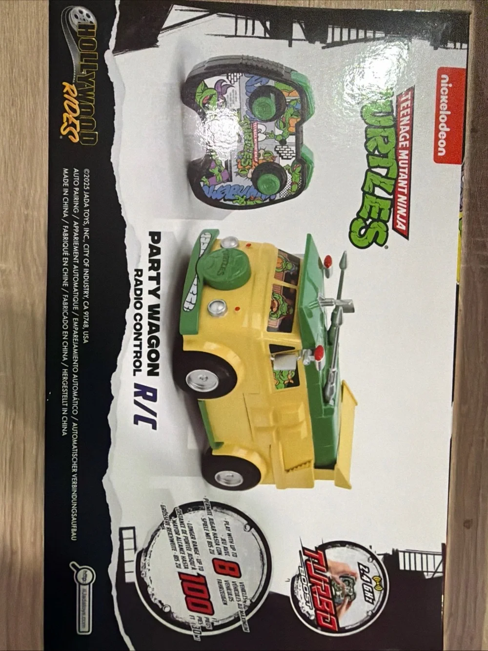 Teenage Mutant Ninja Turtles 2.4 GHz Remote Control Party Wagon w/Turbo Boost
